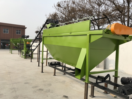1-8t/h 용량 가루 유기농 비료 제조 장비 사용자 지정 전압
