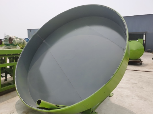 최고 성능의 유기농 비료 생산을 위한 1200*950*1300mm 판 Granulator Disc