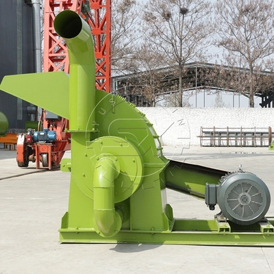 800KG-1T/H 습하고 건조한 잔디 절단 짚 껍질 쪼개기