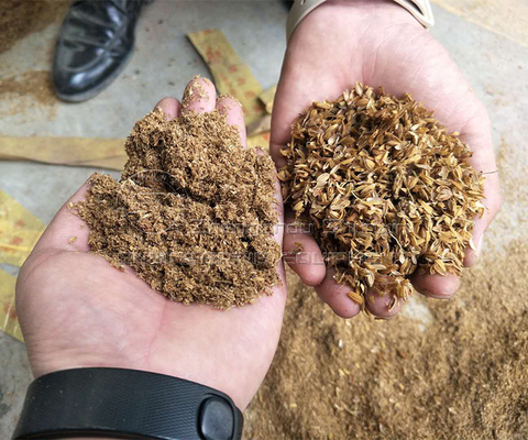 500KG 가량의 마른 재료 분쇄기