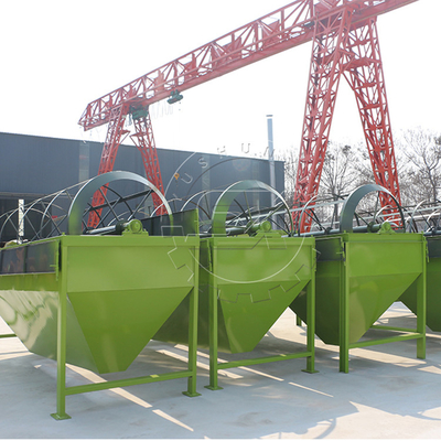 화학 비료 회전 스크린 기계 2.5-10mm 스크린 메시와 1000KG 무게