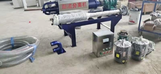 야외 반 젖은 재료 Dehydrator/cow dung squeeze machine 폐기물 및 냄새를 최소화