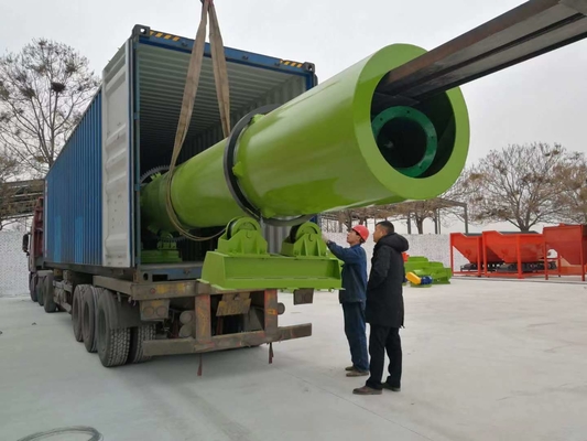 용매 생산 라인을 위한 380V/220V 전압 회전 드럼 냉각 기계 3000KG