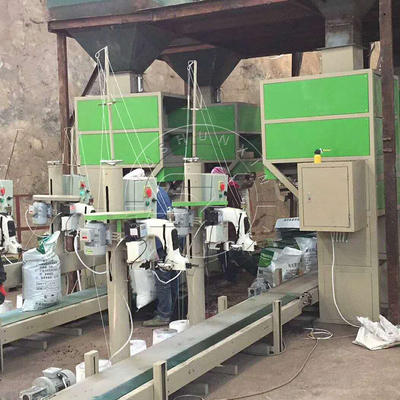 케이스 패키지 유형 YSX 20-50kg 1.5kw 공기 압력 전력으로 비료 포장 기계