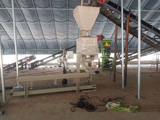 케이스 패키지 유형 YSX 20-50kg 1.5kw 공기 압력 전력으로 비료 포장 기계