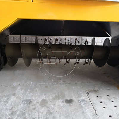 3000 KG 크롤러 컴포스터 가축 똥과 발효 콤포스트의 무해한 처리