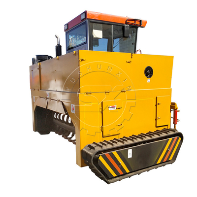 75hp 고 생산성 크롤러 타입 콤포스트 터너