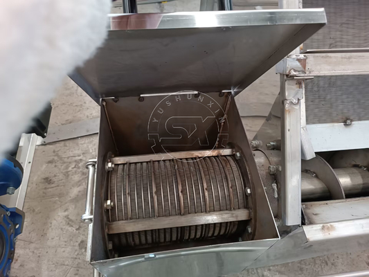 450KG 고체-액성 분리기 동물용 비료 및 다른 가늘한 재료로 설계
