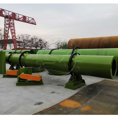 YSX 로터리 드라이어 리프팅 플레이트 26000KG 무게 6r/min 가속 건조 곡물 및 분말