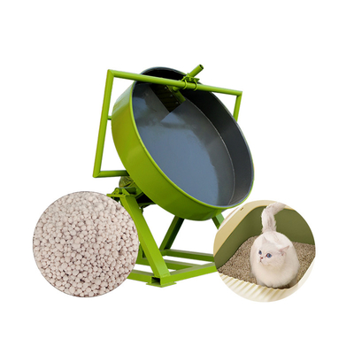 150kg/h 출력 높은 작업 효율성 산업용 벤토나이트 고양이 쓰레기 granulator