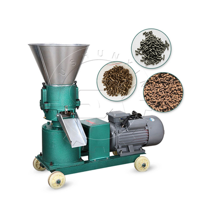 16kW 전력 granulator YSX-2-3t/h 평면 다이 염소 폐기물 혼합 펠레티제 기계