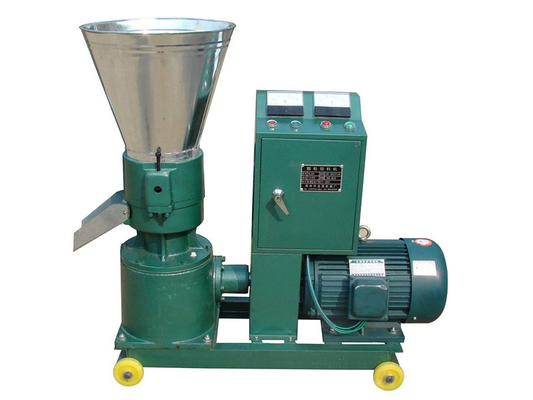 높은 출력 16kW YSX-1-2t/h 평면 다이 가축 폐기물 유기 비료 제조 기계