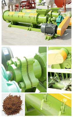 granulating 기능 토끼 똥 콤포스트 펠릿에 대한 유기농 비료 granulator