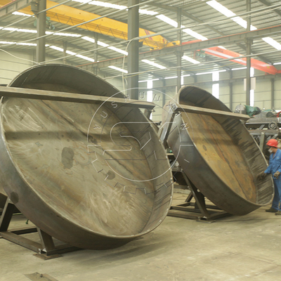 높은 작업 효율성 Henan Yushunxin 비료 Granulator 기계 무게 KG 220