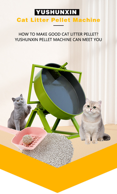 YSX 제조 공장에서 고양이 모래/벤토나이트 곡물 생산용 granulator