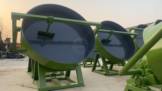YSX 디스크 타입 습한 granulation 장비 granulator 안정적이고 지속적인 성능을 위해