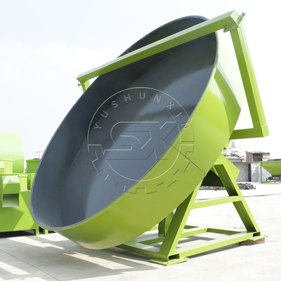 YSX 디스크 펠레타이저 비료 곡물 기계 200-300kg/h 출력 및 곡물