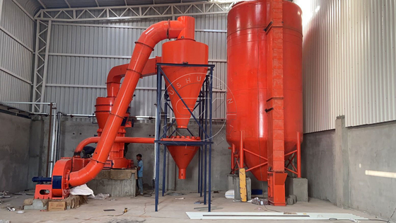 55kW 파워 스톤 파우더 밀더 생산 공장 라인