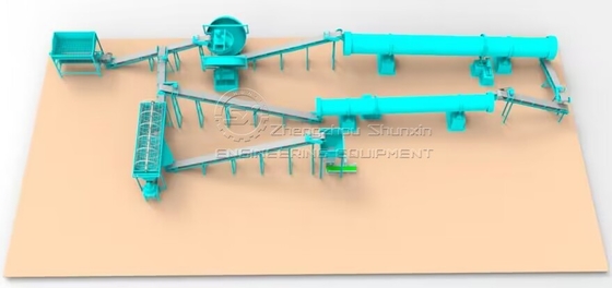 500mm-3600mm 디스크 지름 YSX 벤토나이트 고양이 쓰레기 포뮬레이션 및 granulation 기계