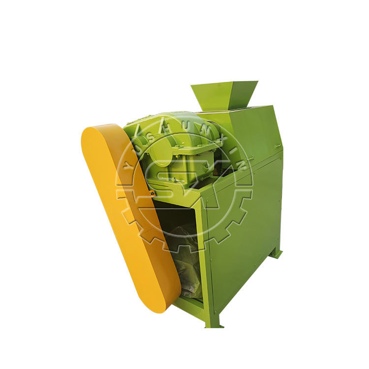 YSX 복합 비료를 위한 듀얼 롤러 건조 분말 분쇄 Granulator 3000kg/h 출력